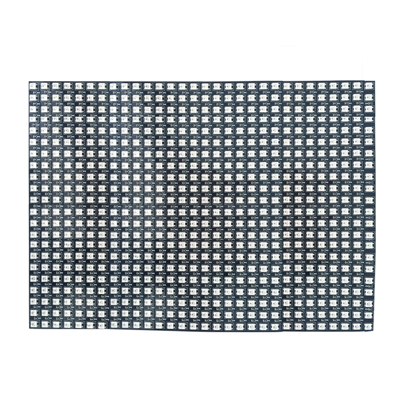 DC5V 0.98x0.72Ft WS2812B Full Color Digital Addressable Flexible LED Display Screen - Built in 660 Pixel Dot Matrix Display DC5V 0.98x0.72Ft WS2812B Full Color Digital Addressable Flexible LED Display Screen - Built in 660 Pixel Dot Matrix Display